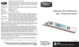 HoMedics Deluxe One-Second Ear Thermometer El manual del propietario