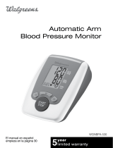 HoMedics Walgreens Automatic Arm Blood Pressure Monitor El manual del propietario