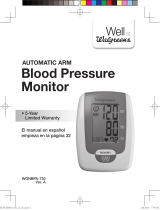 HoMedics Well at Walgreens Automatic Arm Blood Pressure Monitor Manual de usuario