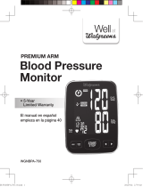 HoMedics Well at Walgreens Premium Arm Blood Pressure Monitor El manual del propietario