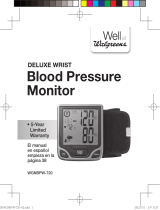 HoMedics Well at Walgreens Delux Wrist Blood Pressure Monitor El manual del propietario