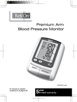 HoMedics ReliOn Premium Arm Blood Pressure Monitor El manual del propietario