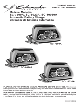 Schumacher Electric SC-7500Al SC-8020A El manual del propietario