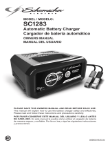 Schumacher Electric SC1283 55A 6V/12V Battery Charger/Engine Starter El manual del propietario