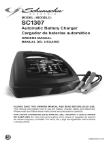 Schumacher SC1307 6<>2/30/85A 6/12V Fully Automatic Battery Charger/Engine Starter El manual del propietario