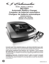 Schumacher SC1321 6A 6V/12V Fully Automatic Battery Charger El manual del propietario