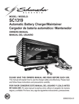 Schumacher SC1319 1.5A 6V/12V Fully Automatic Battery Maintainer El manual del propietario