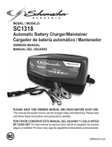 Schumacher SC1318 2A 6V/12V Fully Automatic Battery Maintainer El manual del propietario