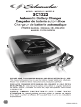 Schumacher SC1322 10A 6V/12V Fully Automatic Battery Charger El manual del propietario