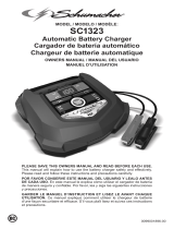 Schumacher Electric SC1323 15A Rapid Charger for Automotive and Marine Batteries El manual del propietario