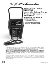 Schumacher SC1353 6<>2/40/200A 6/12V Fully Automatic Battery Charger/Engine Starter El manual del propietario