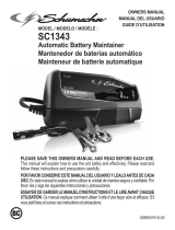 Schumacher SC1343 1.5A 6V/12V Fully Automatic Battery Maintainer El manual del propietario