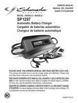 Schumacher SP1297 3A 6V/12V Automatic Battery Charger/Maintainer El manual del propietario