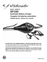 Schumacher SP1295 1A 6V/12V Fully Automatic Battery Charger/Maintainer El manual del propietario