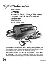 Schumacher SP1286 3A 6V/12V Fully Automatic Battery Charger/Maintainer El manual del propietario