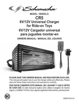 Schumacher Electric CR5 3A 6V/12V Universal Charger for Ride-on Toys El manual del propietario