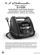 Schumacher SJ1289 1200 Peak Amp 12V Portable Power Station El manual del propietario