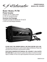 Schumacher Electric PI-750PI-750 El manual del propietario