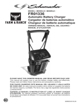 Schumacher FR01336 6V/12V 250A Battery Charger/Engine Starter El manual del propietario