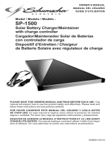 Schumacher Electric SP-1500 15 Watt Solar Charger/Maintainer with SPC-7A Charge Controller El manual del propietario