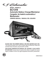 Schumacher SC1319 1.5A 6V/12V Fully Automatic Battery Maintainer El manual del propietario
