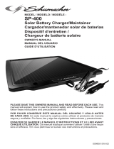 Schumacher SP-400 4.8W Solar Charger/Maintainer El manual del propietario