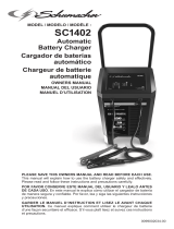 Schumacher SC1402 150A 12V Automatic Battery Charger/Engine Starter El manual del propietario