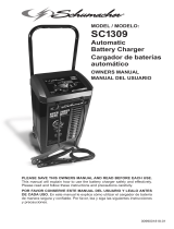 Schumacher SC1309 6-2/40/200A 6/12V Fully Automatic Battery Charger/Engine Starter El manual del propietario