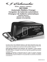 Schumacher Electric SC1320 6A 6/12V Charger/Maintainer El manual del propietario