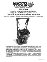 Schumacher MC1300 Battery Charger and Engine Starter El manual del propietario