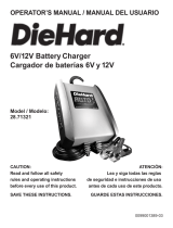 Schumacher 71321 6V/12V Battery Charger El manual del propietario