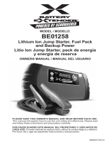 Schumacher Electric BE01258 El manual del propietario