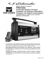Schumacher Electric FR01242 10A 6V/12V Fully Automatic Battery Charger El manual del propietario