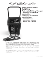 Schumacher SC1353 6-2/40/200A 6/12V Fully Automatic Battery Charger/Engine Starter El manual del propietario
