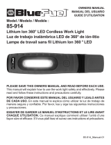 Schumacher NAPA 85-914 Lithium Ion 360˚ LED Cordless Work Light El manual del propietario
