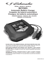 Schumacher Electric SC1323 15A Rapid Charger for Automotive and Marine Batteries El manual del propietario
