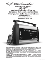 Schumacher Electric SC1357 6A 6V/12V Fully Automatic Battery Charger El manual del propietario