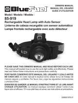 Schumacher NAPA 85-919 Rechargeable Head Lamp with Auto Sensor El manual del propietario
