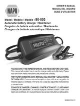 Schumacher NAPA 90-003 Automatic Battery Charger/Maintainer El manual del propietario