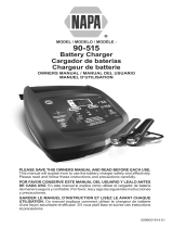 Napa NAPA 90-515 Battery Charger El manual del propietario