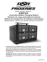 Schumacher DSR125 6V/12V 4-Bank Automatic Battery Charging Station El manual del propietario