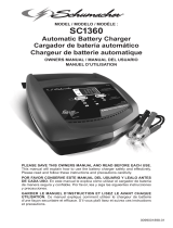 Schumacher Electric SC1360 15A 6V/12V Fully Automatic Battery Charger El manual del propietario