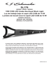 Schumacher SL176 Series – 15W COB LED Under-the-Hood Work Light El manual del propietario