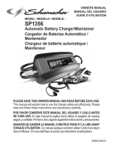 Schumacher SP1356 3A 6V/12V Automatic Battery Charger/Maintainer El manual del propietario