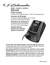 Schumacher PID-410 410 Watt Digital Power Inverter El manual del propietario