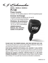 Schumacher PI-140 140 Watt Analog Power Converter El manual del propietario