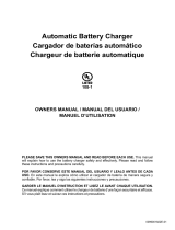 Schumacher Electric FR01335 Automatic Battery Charger El manual del propietario