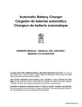 Schumacher SC1325 Automatic Battery Charger El manual del propietario