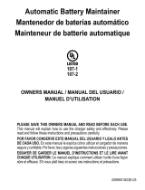 Schumacher SC1278 Automatic Battery Maintainer SC1299 Automatic Battery Maintainer El manual del propietario