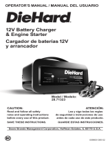 DieHard 71323 50A 12V Battery Charger/Engine Starter El manual del propietario